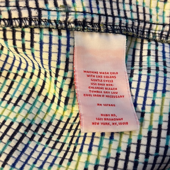 Ruby Rd. Collarless patterned jacket - Picture 7 of 7